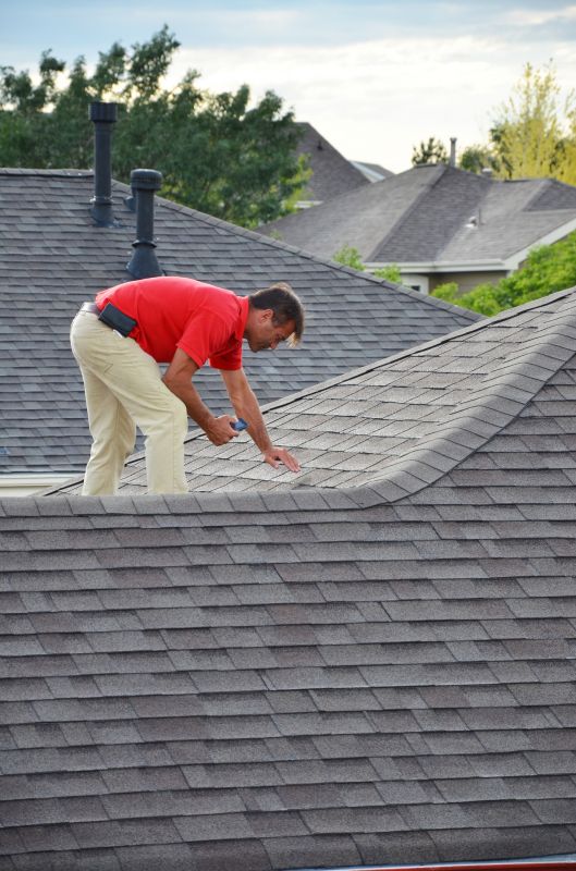 Inspecting Roof Damage